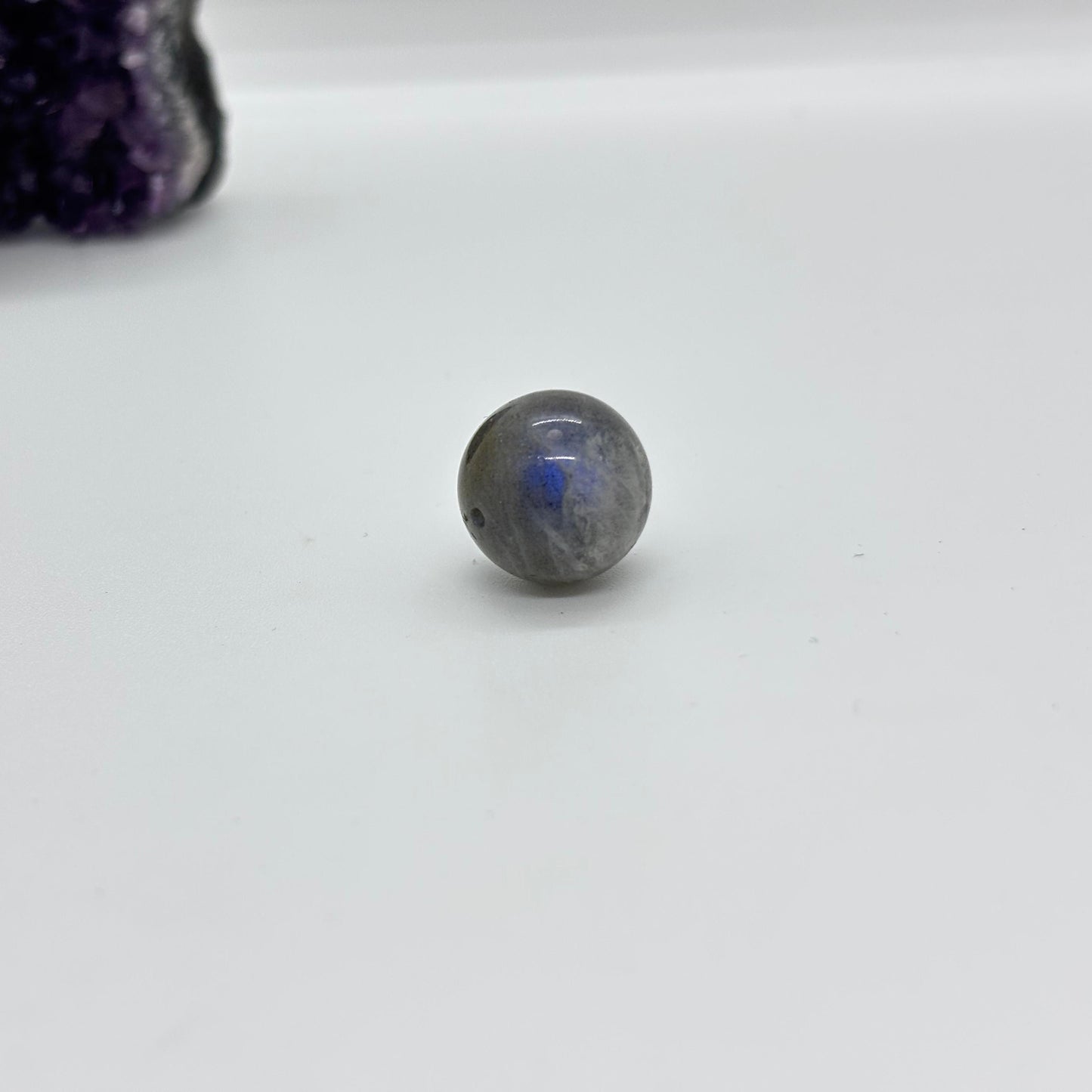 Natural Moonstone Bead diameter 14.5~15.5mm 1 piece