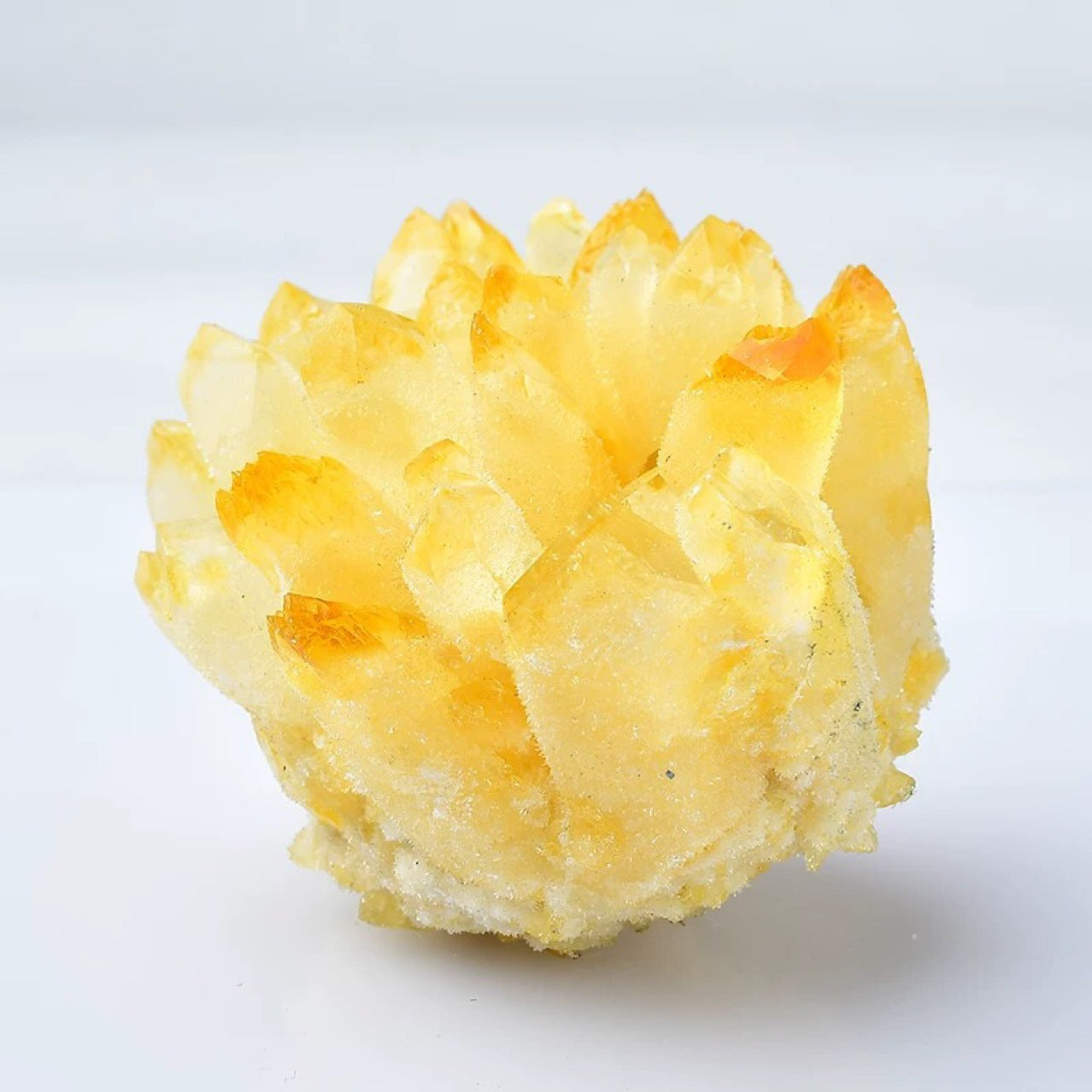 Natural crystal cluster ornaments