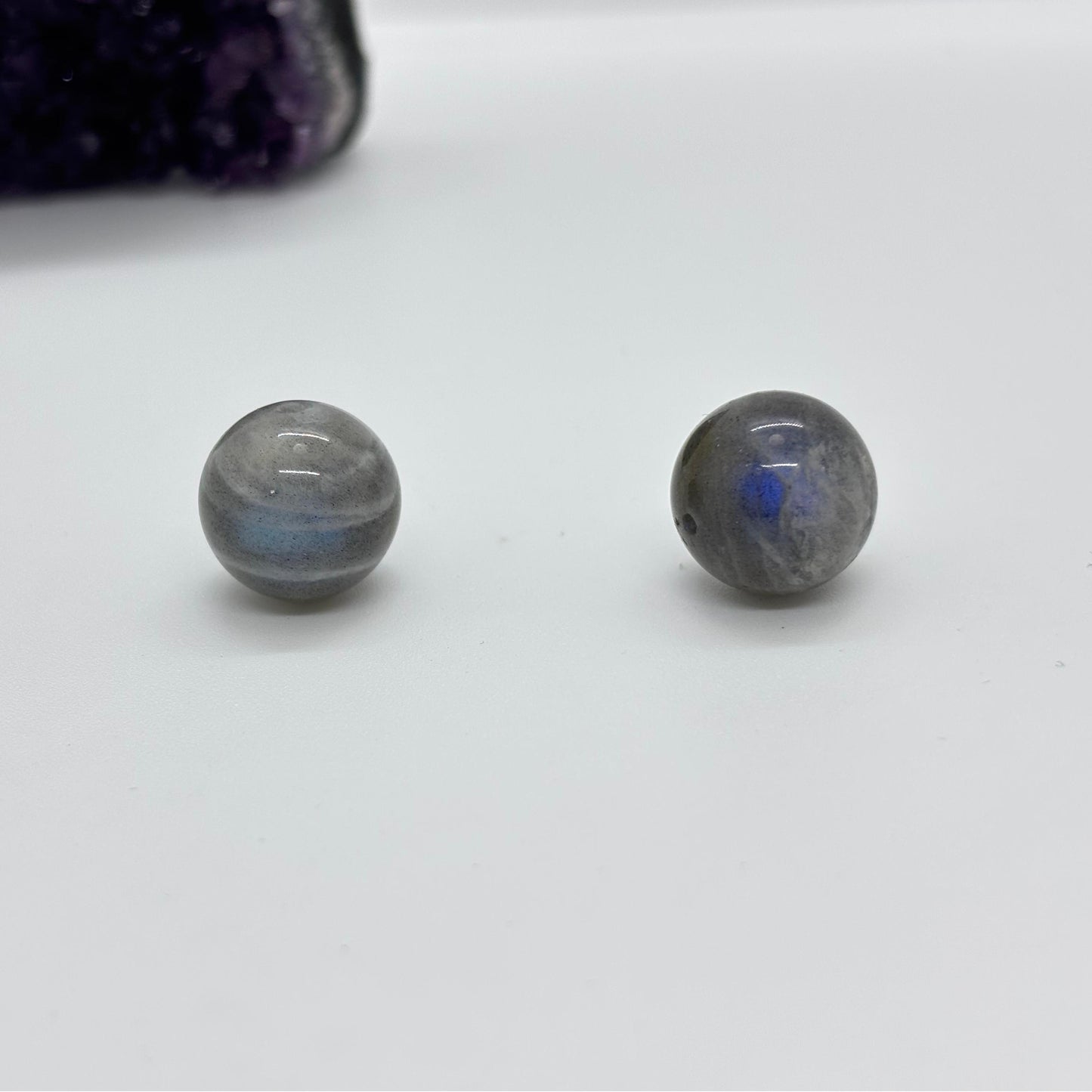 Natural Moonstone Bead diameter 14.5~15.5mm 1 piece